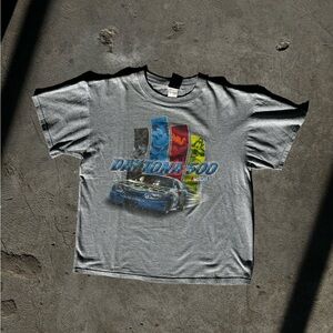 2004 Disney x Daytona 500 Graphic Gray T-Shirt